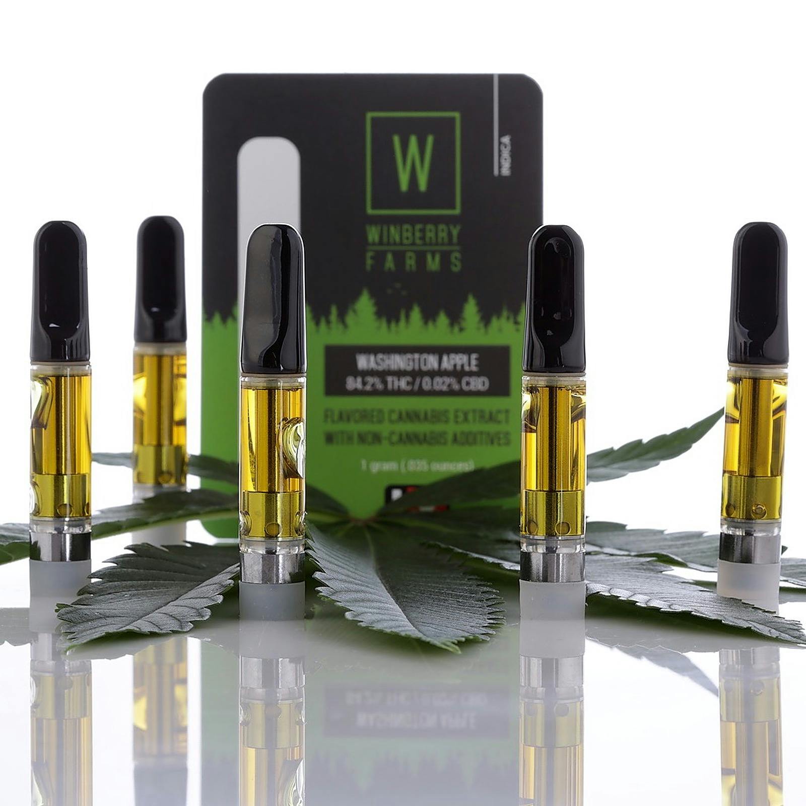 Washington Apple | Indica | Flavored Distillate Cartridge | 1g